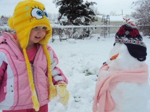 Snowmen are the best example of Winter Interest yet! 